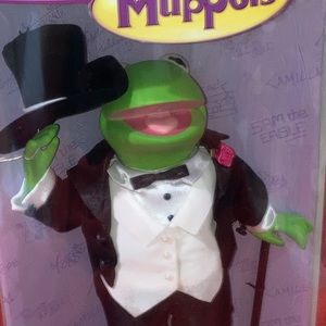 Kermit the frog porcelain doll